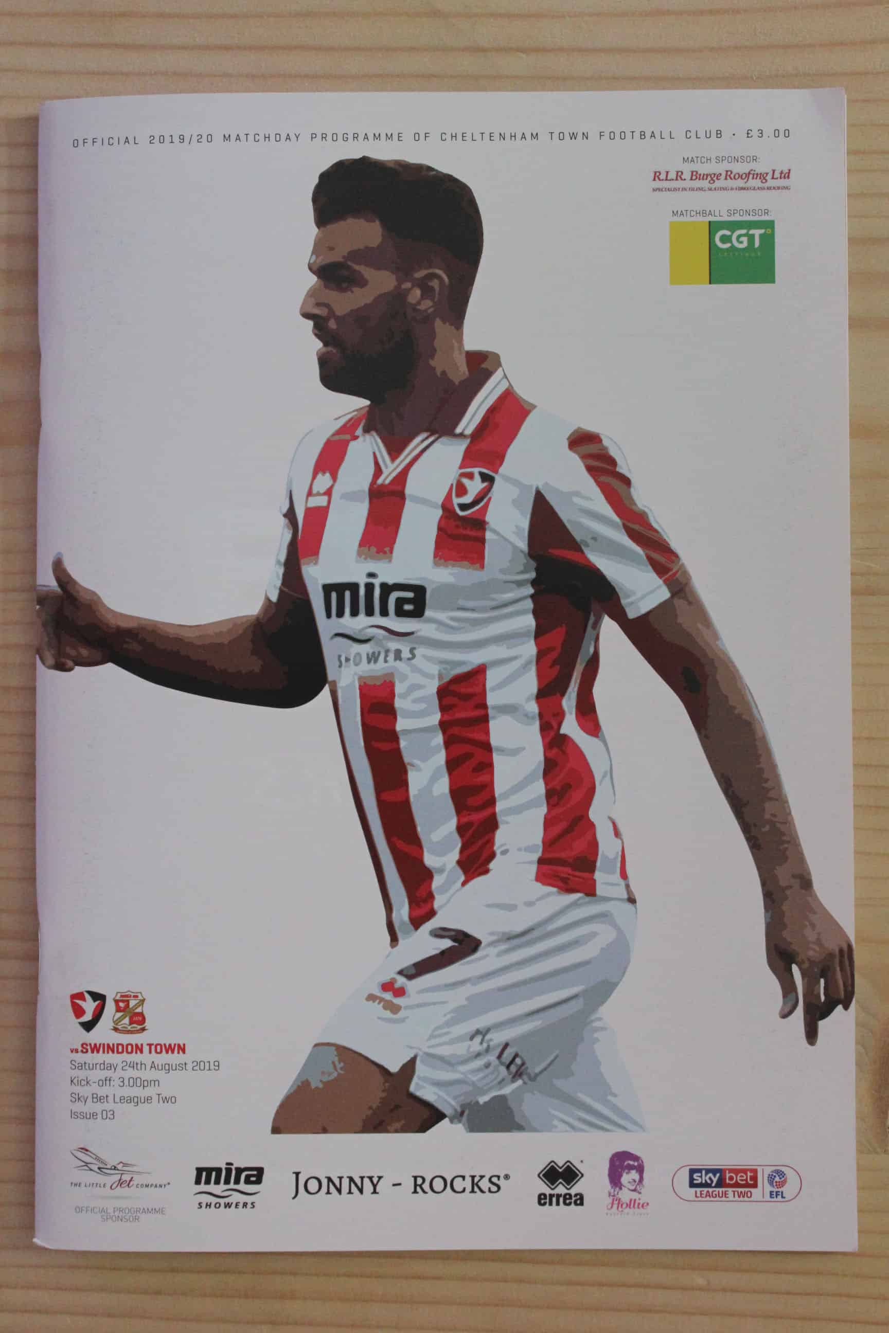 Cheltenham Town FC v Swindon Town FC